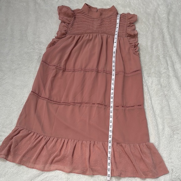 Pink Ruffled Dress - Picture 2 of 7